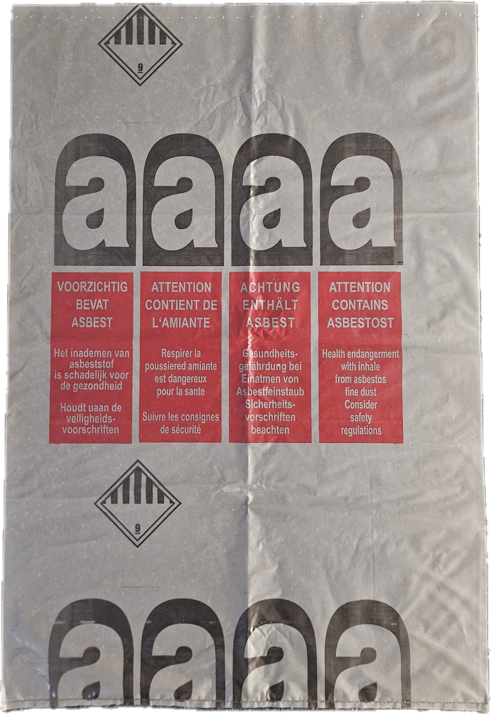 Asbest Abfallsack / Asbest Entsorgungssack