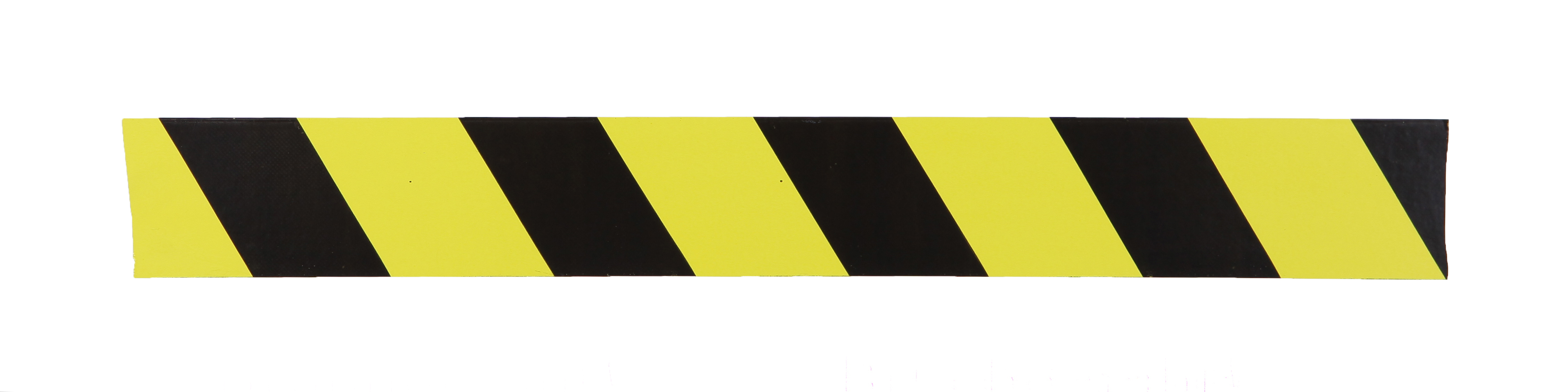 PVC-Signalband selbstklebend schwarz/gelb, Rollenbreite 50 mm